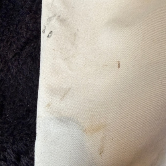 70s Vintage Norbert Nel Trench Coat Khaki Beige with Green Size 10 - Picture 16 of 16